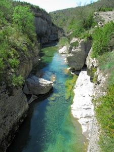 Veral Fluss - spanische Pyrenäen